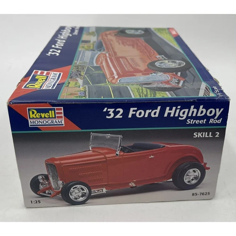 Revell 85-7625 1932 Ford Highboy Street Rod‎ Kit 1/25 Model Car Mountain NIOB